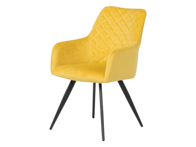 Трапезен стол Carmen ETON (жълт)